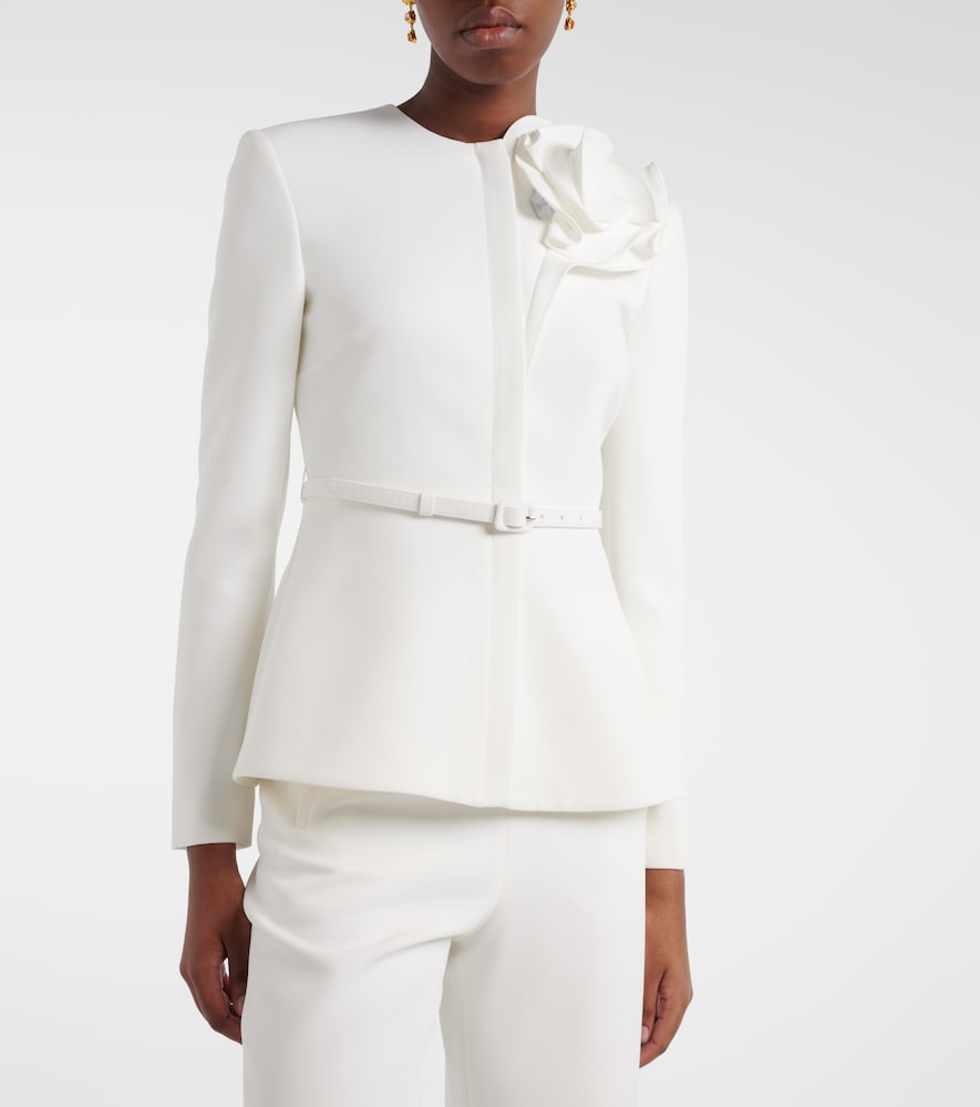  Roland Mouret Roland Mouret Jacke Aus Crêpe 