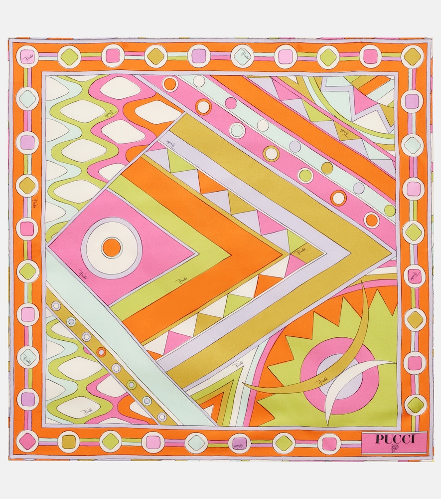 Pucci Vivara silk twill scarf | Thumbnail 6