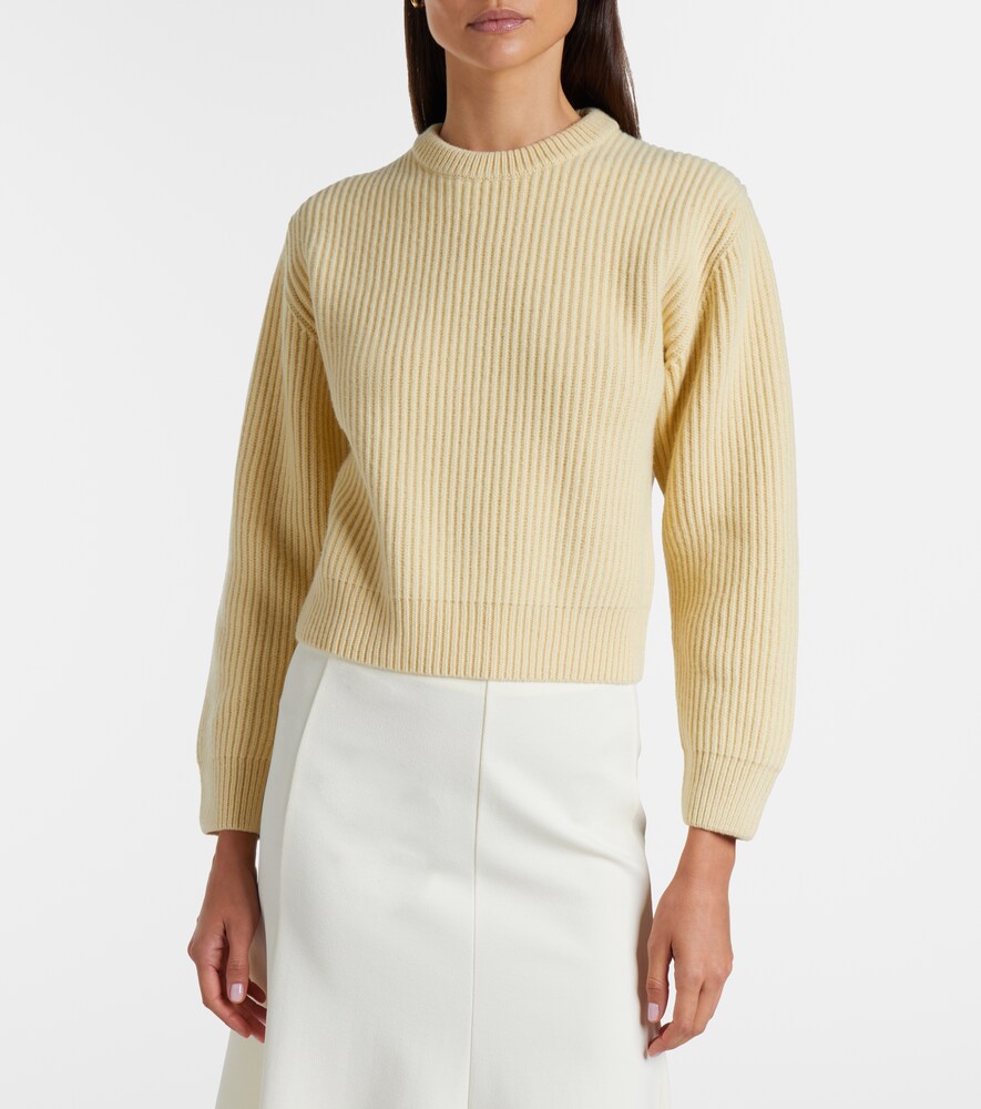 Jil Sander Ribbed-knit wool sweater