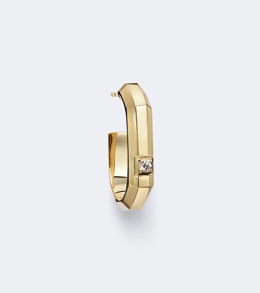 Messika Boucle doreille Moderniste Small en or 18 ct et diamants 2080 €