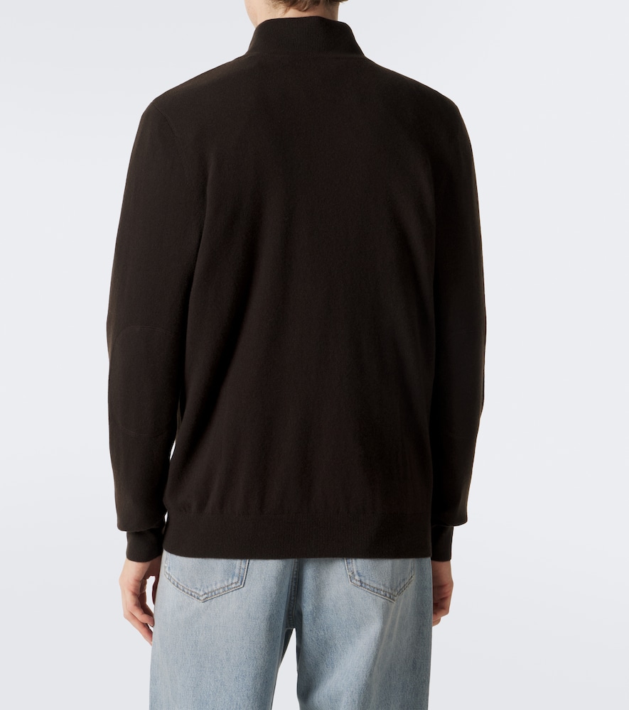 Mr Fenchurch Cashmere Half-Zip Sweater