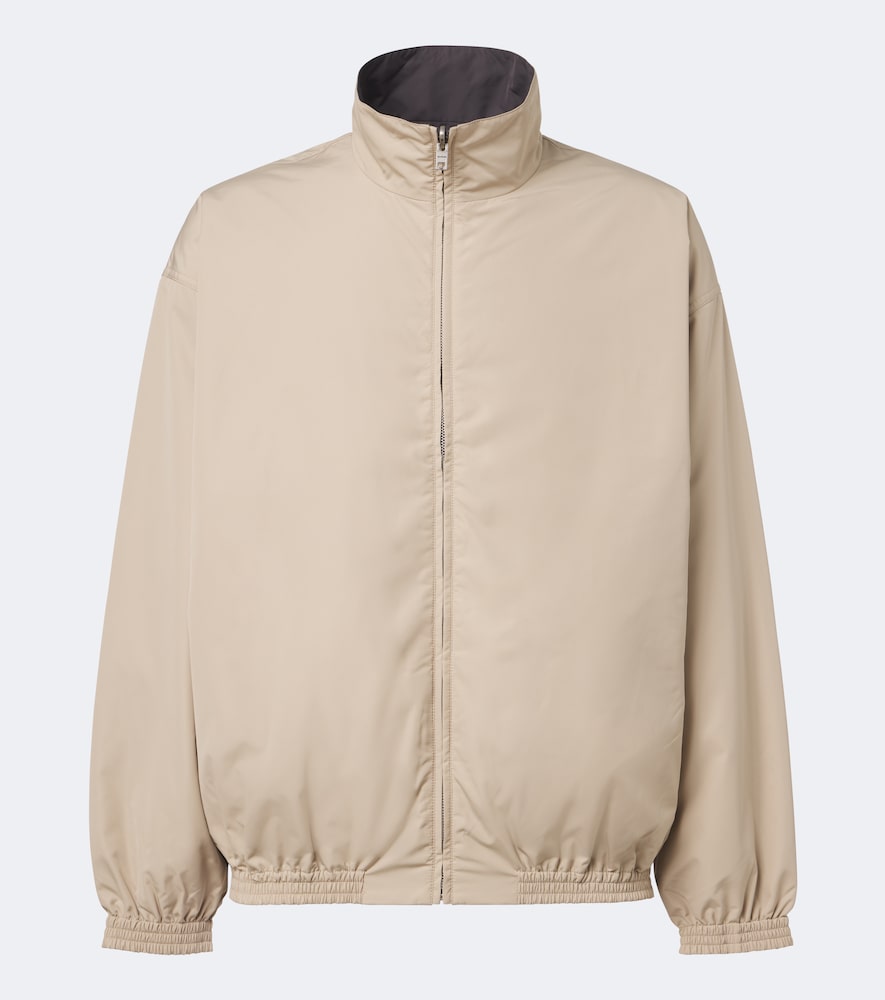 Giacca blouson in tessuto tecnico
