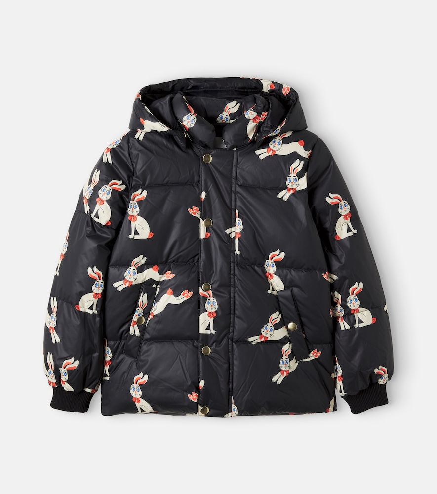 Bedruckte wattierte Jacke