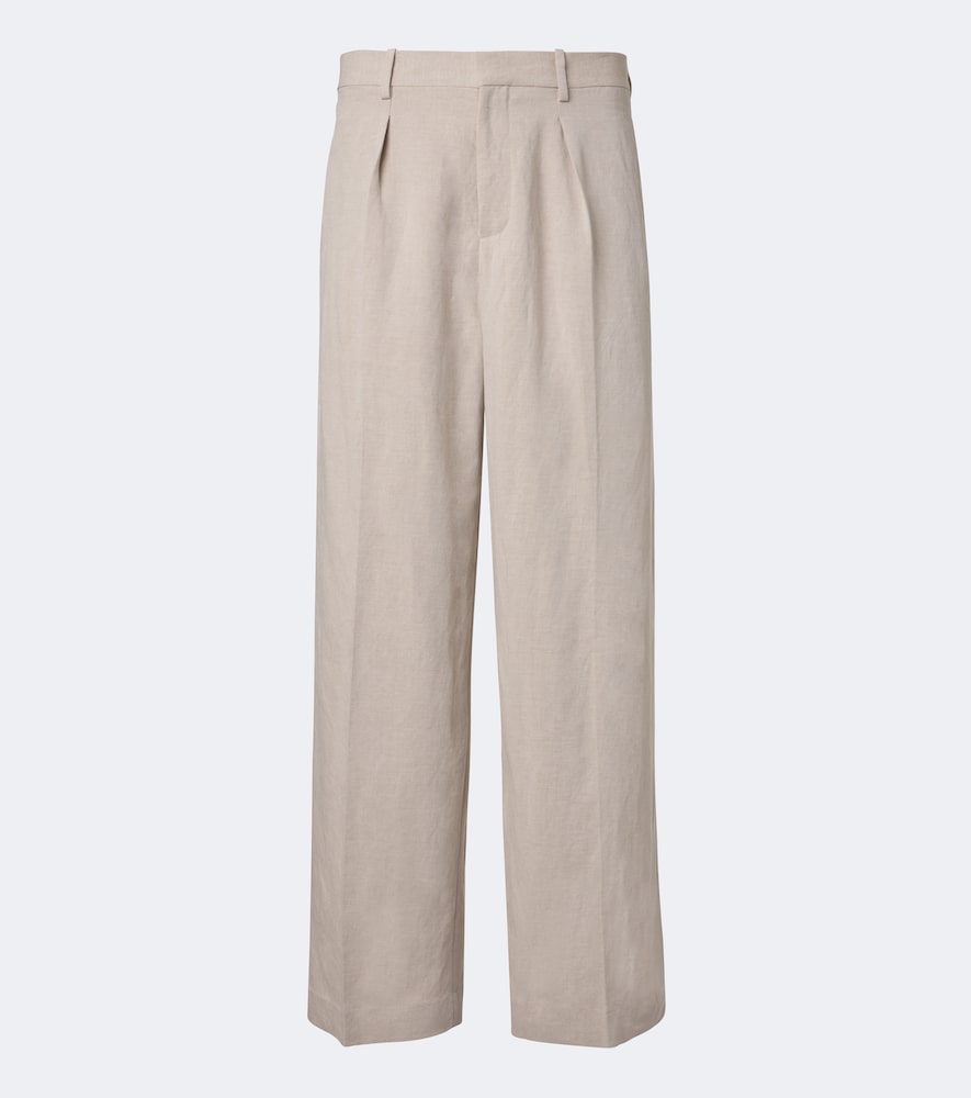 JW Anderson Pantalon ample en lin mélangé
