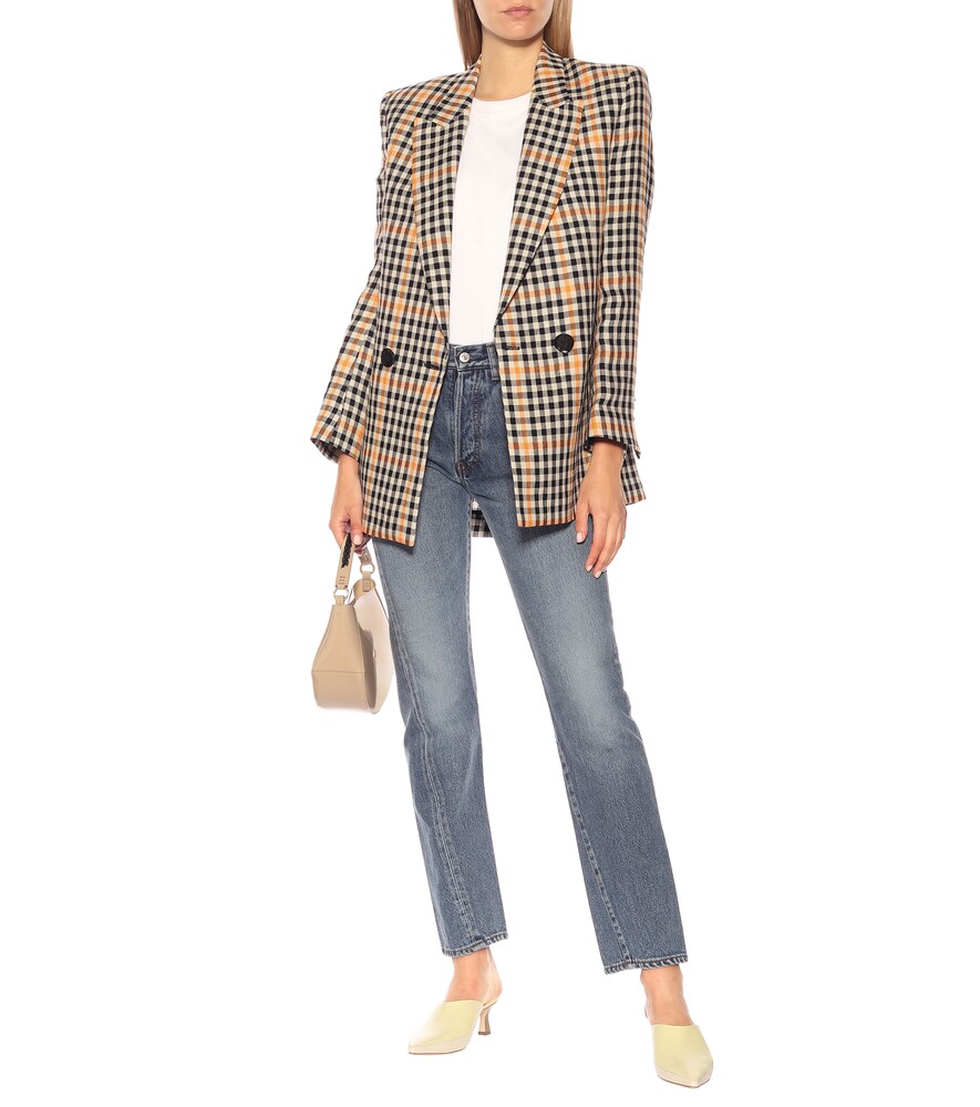 bente two tone leather mules by wandler coshio online shop