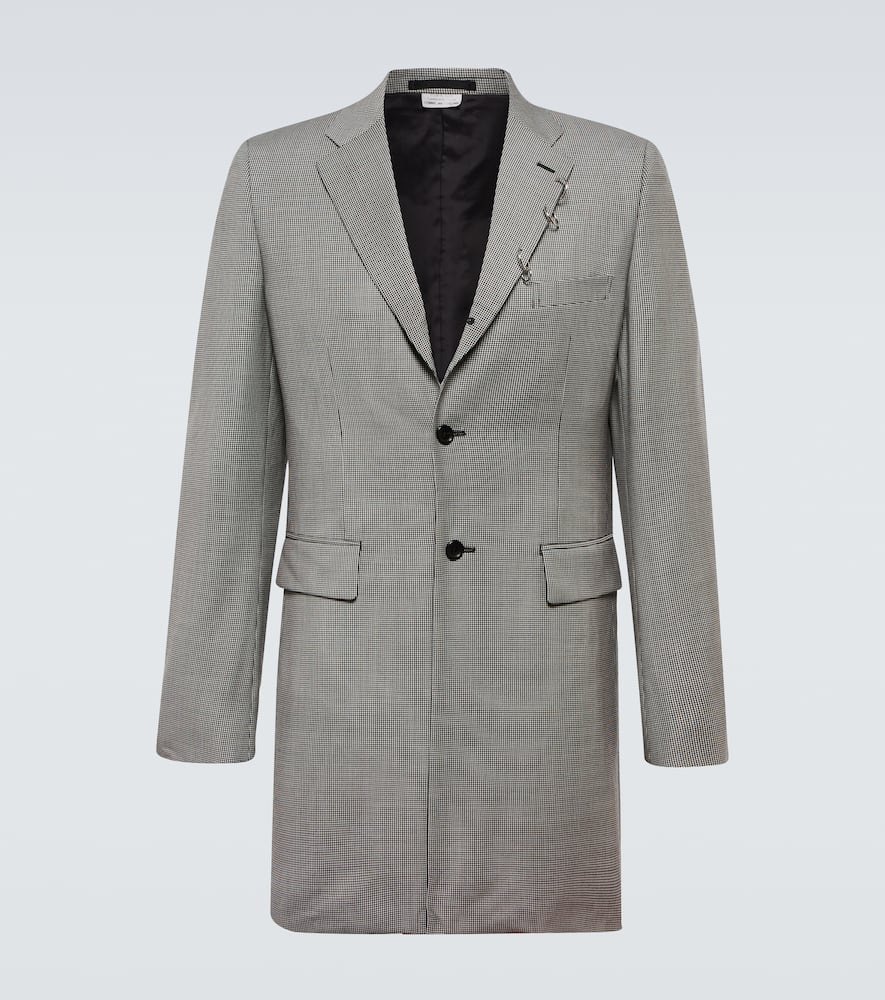 Comme des Garçons Homme Deux Checked wool jacket