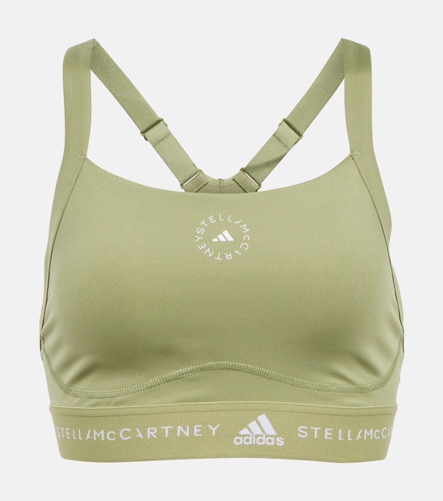 Adidas By Stella McCartney Racerback Sports Bra - Farfetch