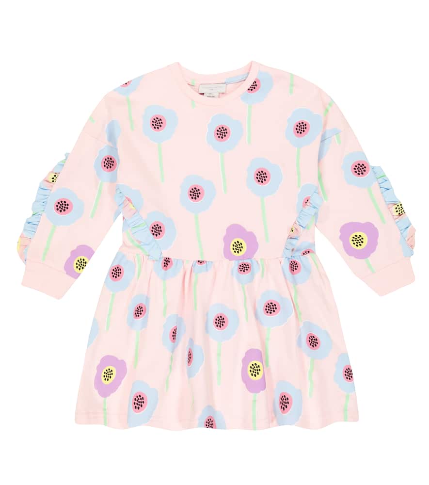 Stella McCartney Kids Printed cotton jersey dress