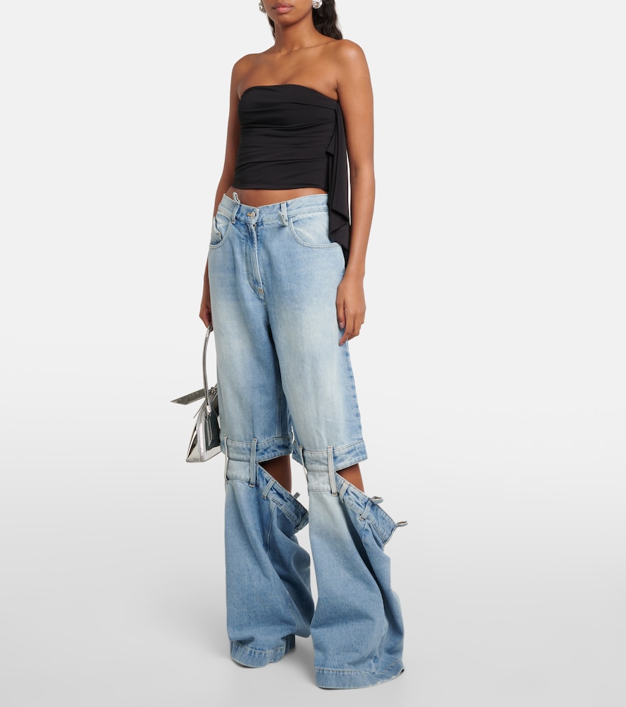  The Attico The Attico Verziertes Off-shoulder-top 