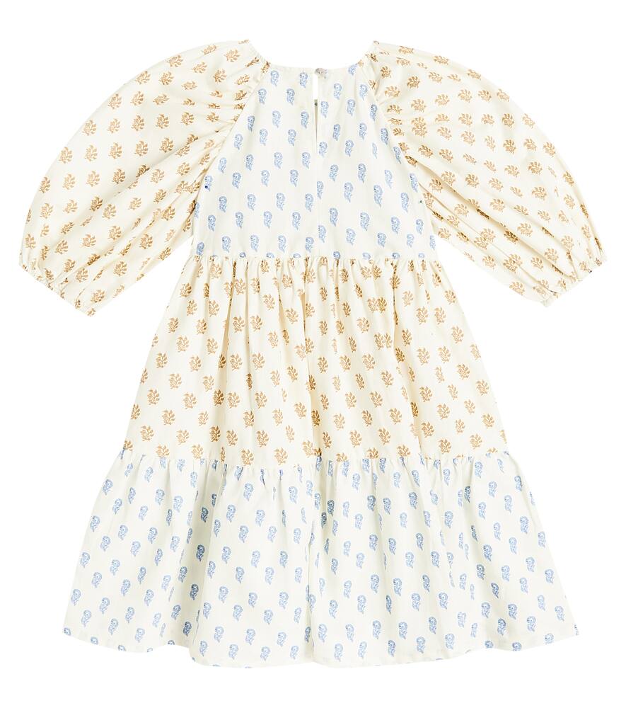 Shop The New Society Miracle Linen And Cotton Dress In Miracle Print