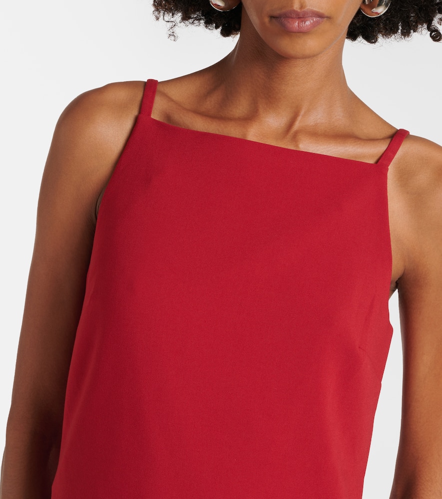 Staud Rhythm Minidress In Red