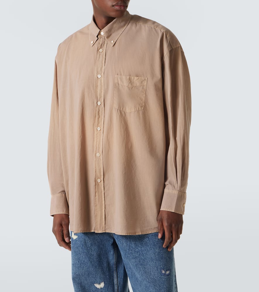 OUR LEGACY BORROWED COTTON VOILE SHIRT