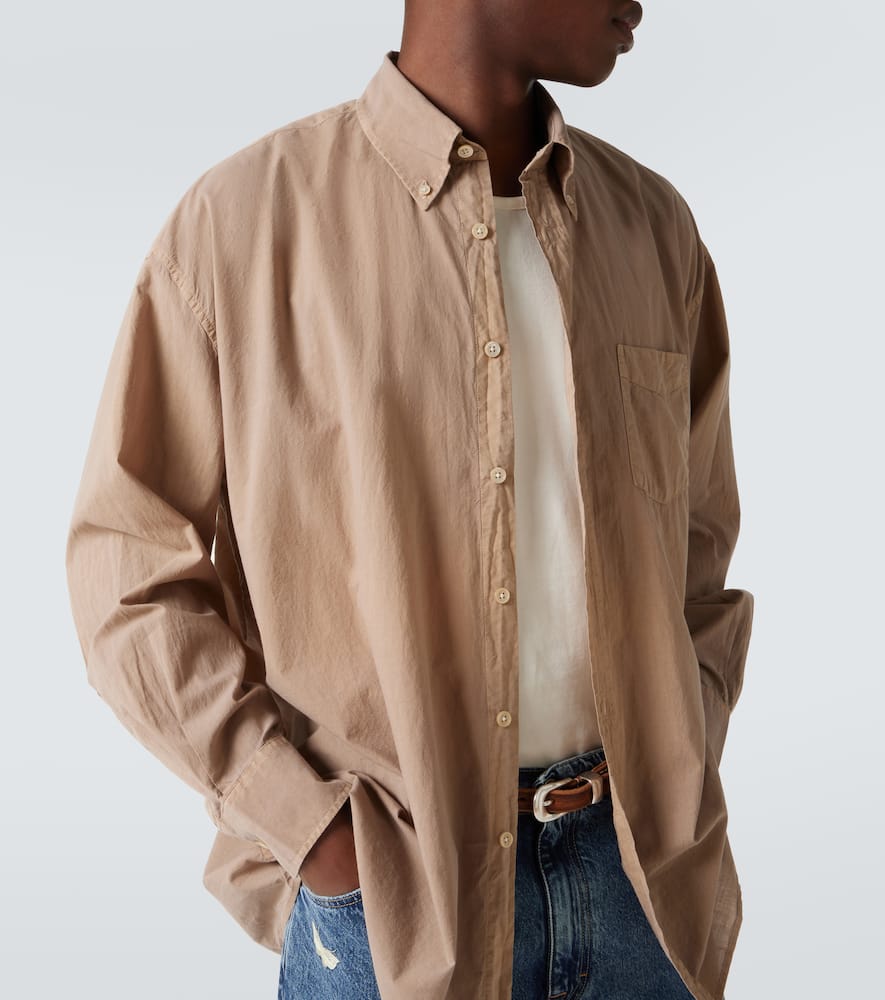 Our Legacy Borrowed cotton voile shirt