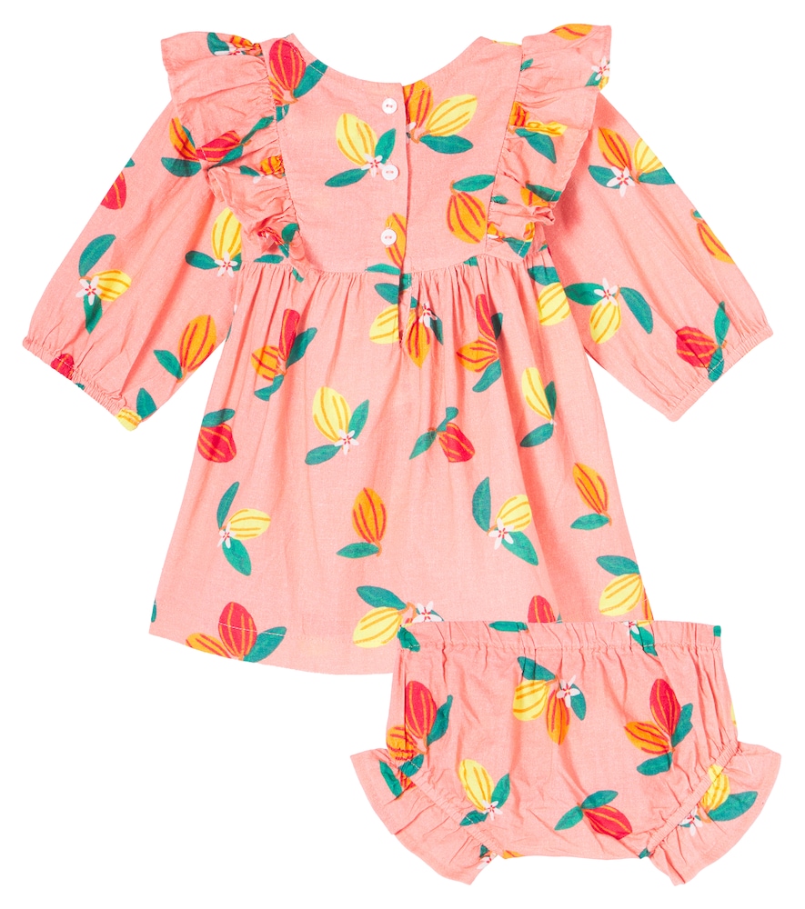  Fabula Fã¡bula Baby Cotton Dress And Bloomers Set 
