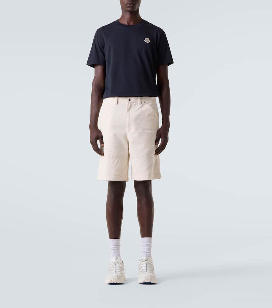 Moncler Set Of 3 Cotton Jersey T-shirts In Multi