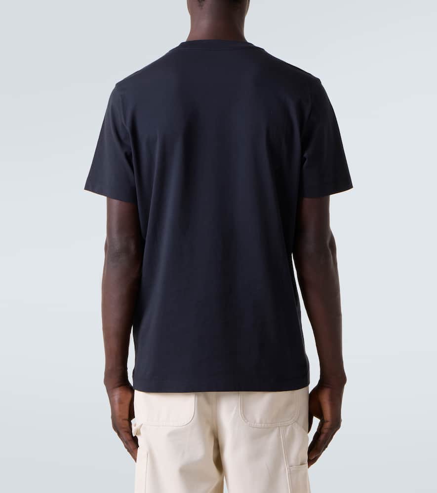 Moncler Set Of 3 Cotton Jersey T-shirts In Multi