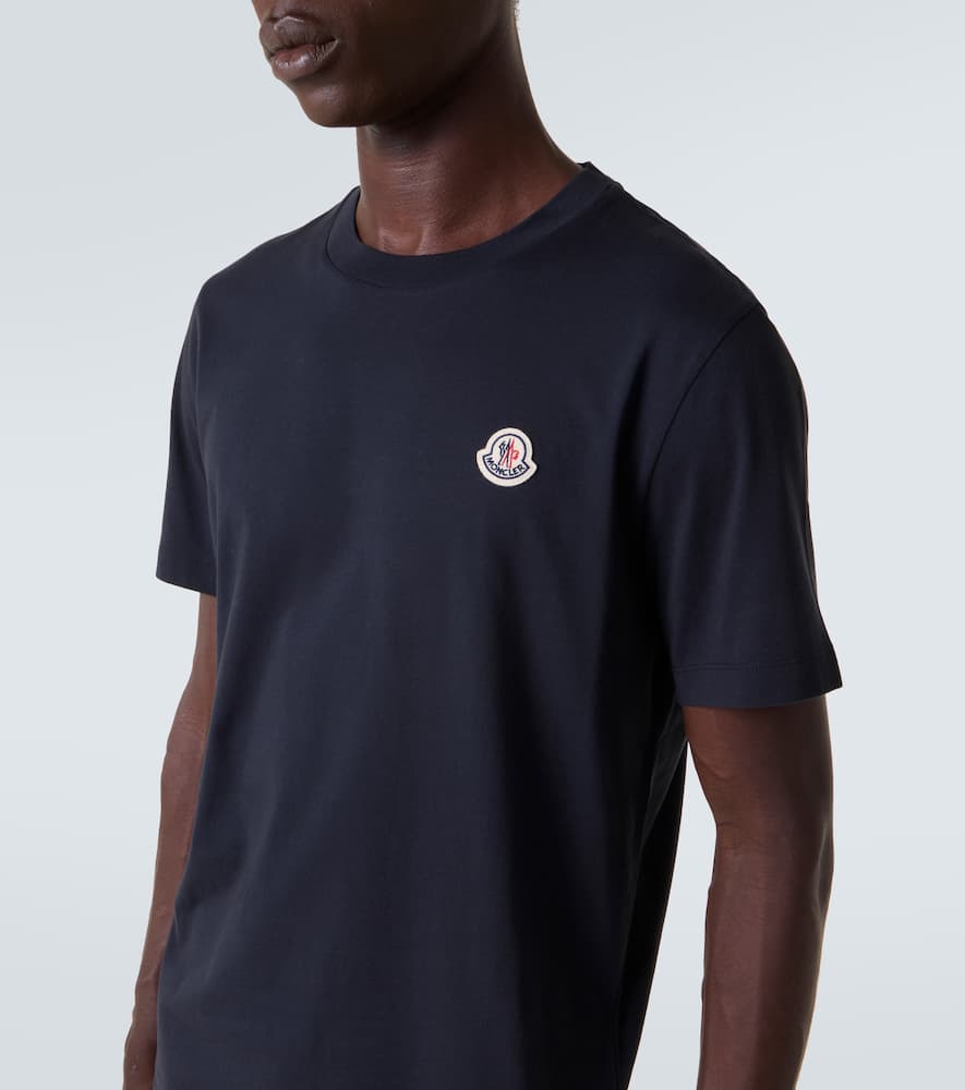 Moncler Set Of 3 Cotton Jersey T-shirts In Multi