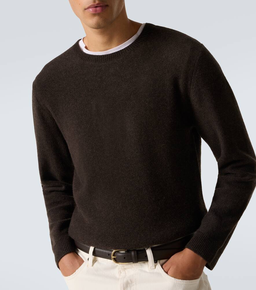 Le Kasha Cashmere Sweater In Brown