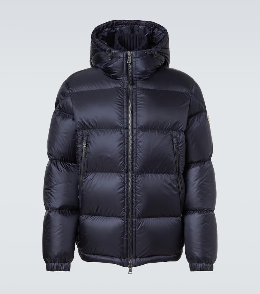Moncler Rivau Down Jacket In Blue