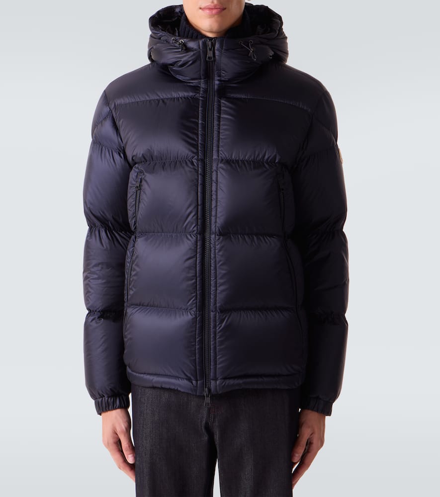 Moncler Rivau Down Jacket In Blue
