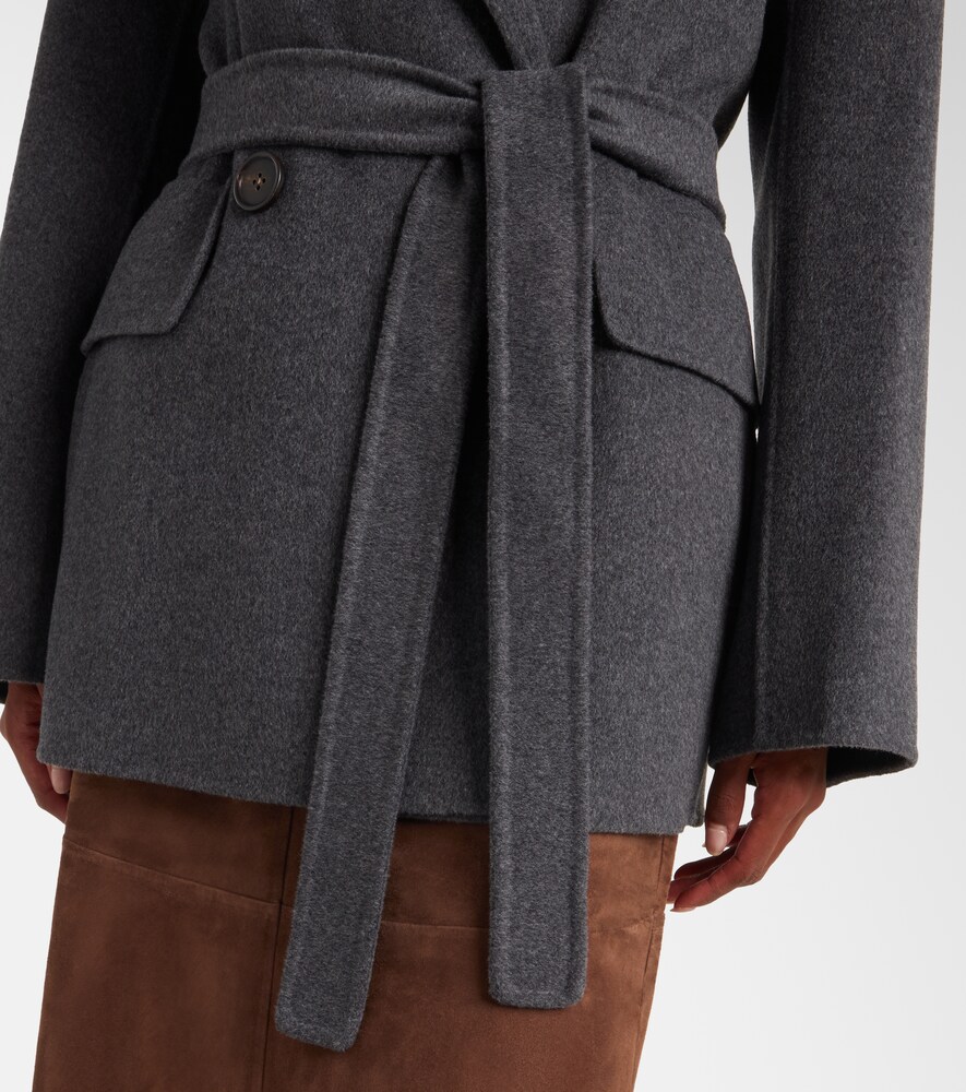  's Max Mara 's Max Mara Ornella Belted Virgin Wool Coat 