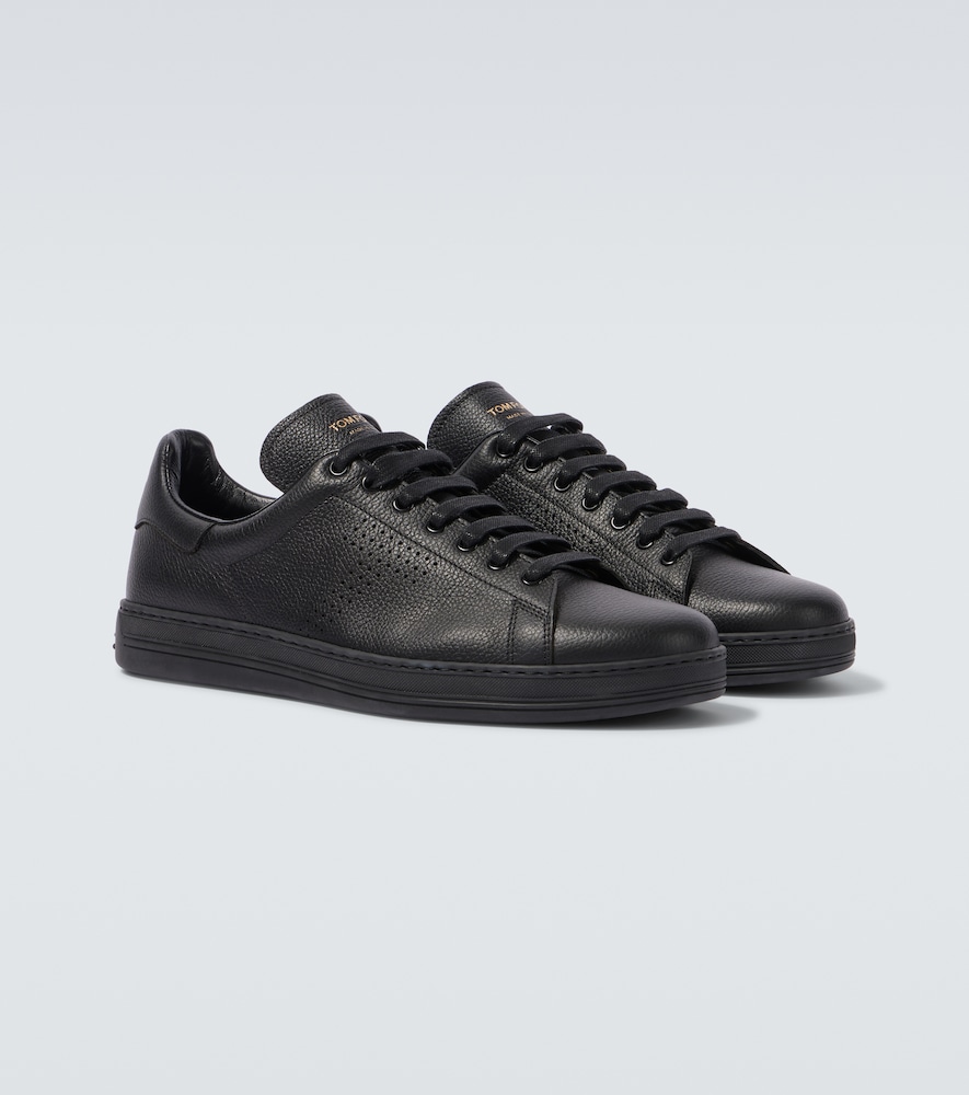  Tom Ford Tom Ford Warwick Perforated Leather Sneakers 