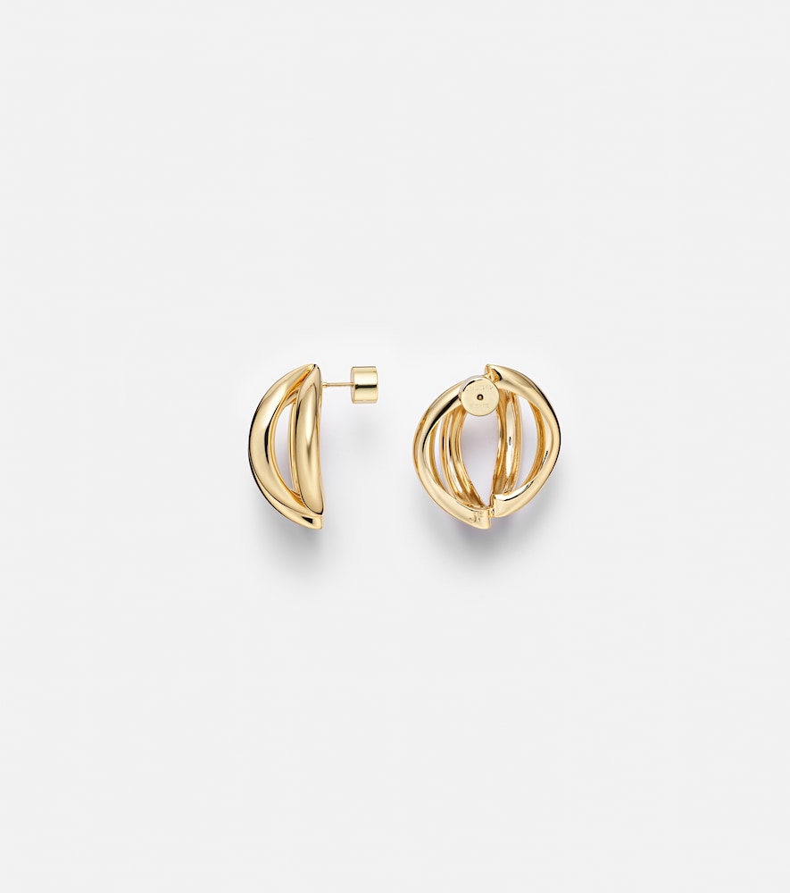  Jennifer Fisher Jennifer Fisher Ohrringe Abstract Line Small, 10kt Vergoldet 
