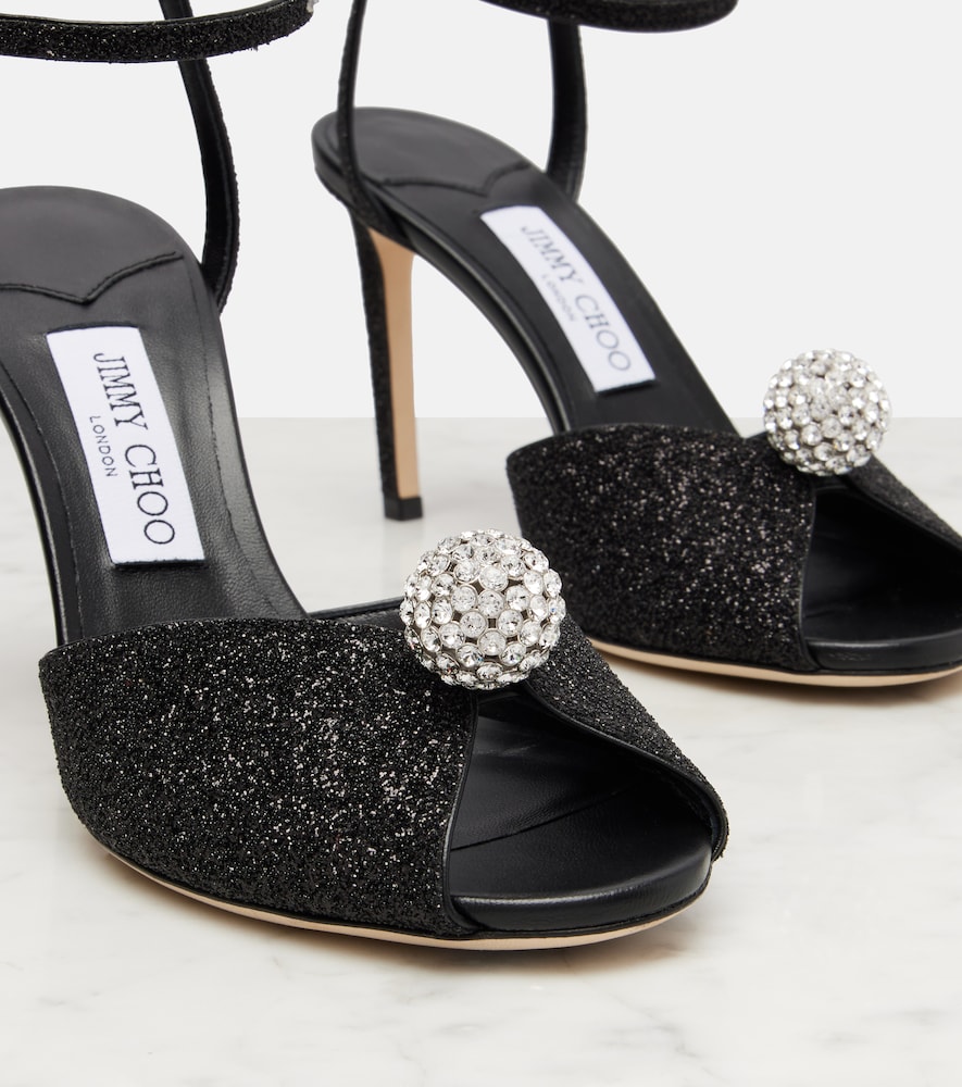 Jimmy Choo Jimmy Choo Sandalen Sacora 85 Mit Glitter 