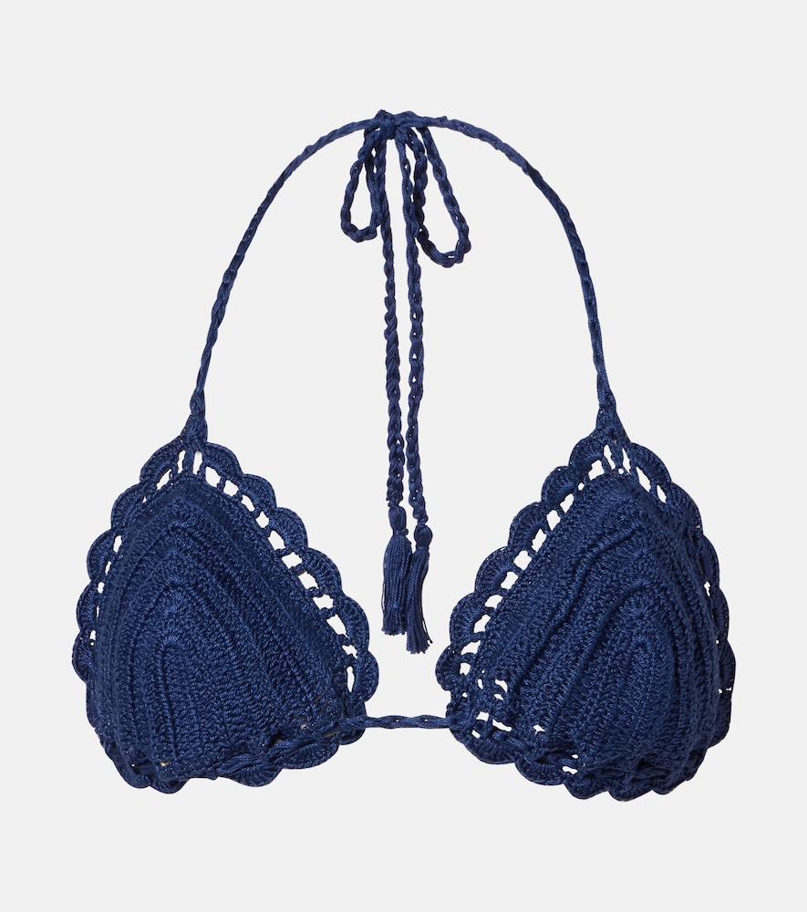 Anna Kosturova Crochet bikini top