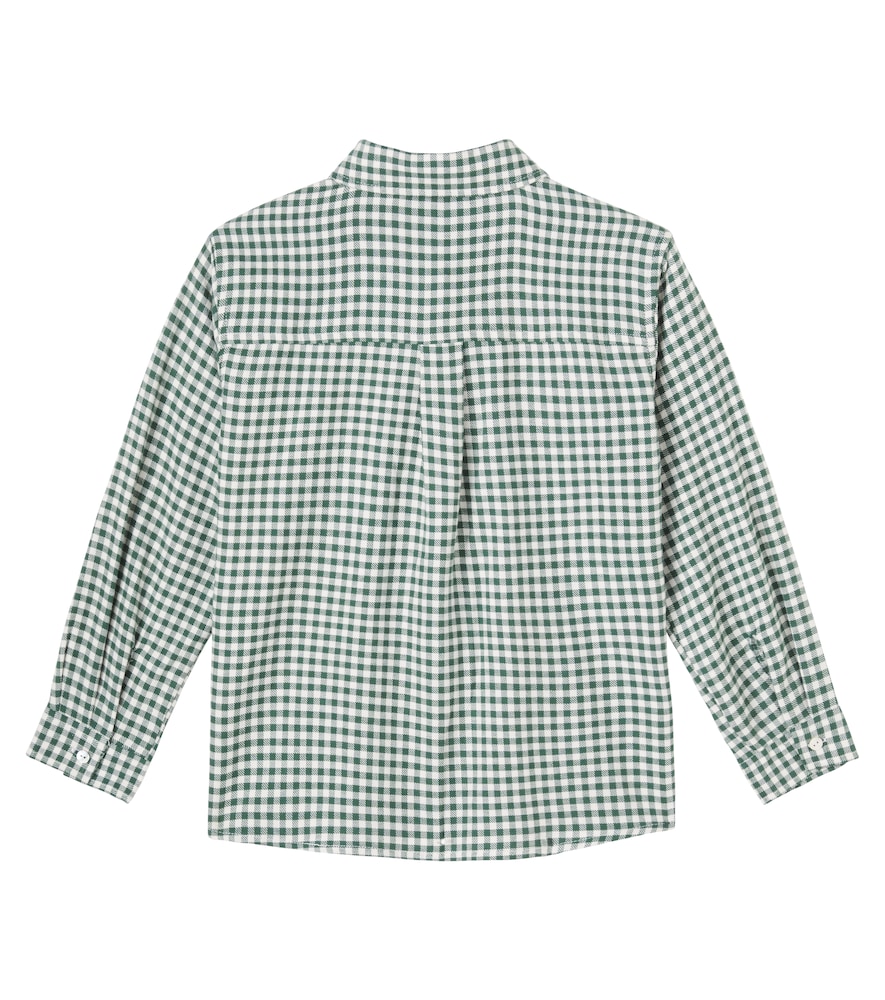  Konges Slojd Konges Slã¸jd Foret Checked Cotton Flannel Shirt 