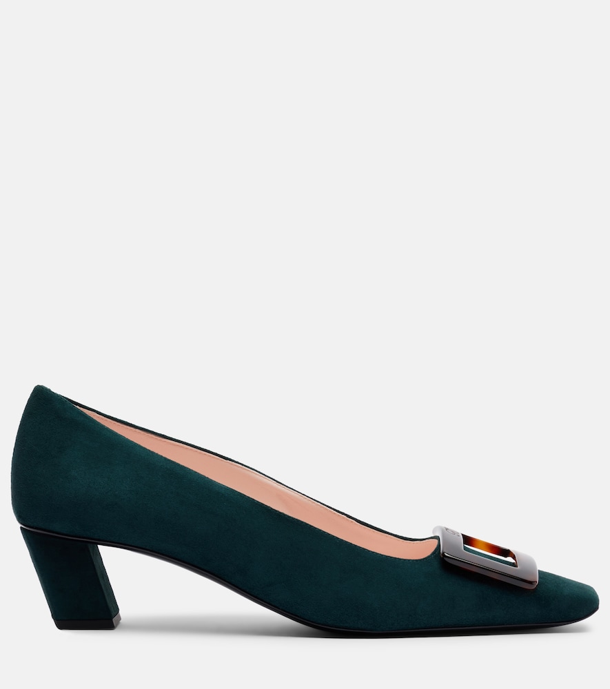Belle Vivier 45 Suede Pumps