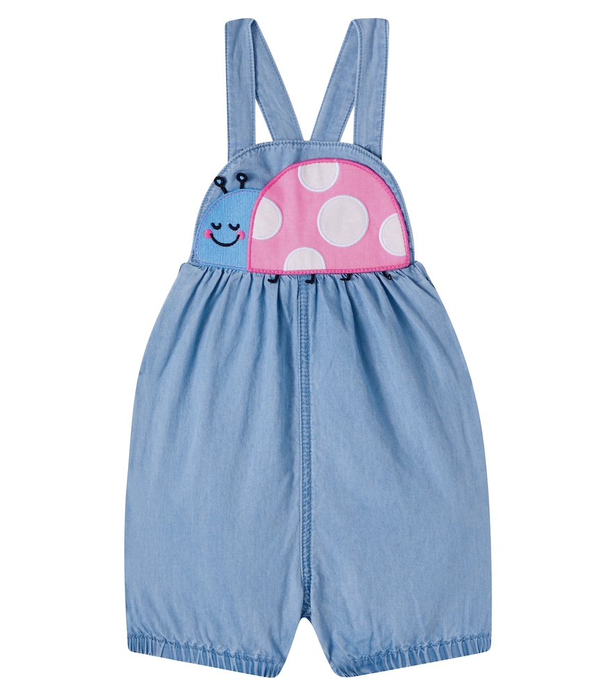 Stella McCartney Kids Baby Bug cotton chambray overalls　ステラ マッカートニー キッズ ベイビー バグ コットン シャンブレー オーバーオール Stella