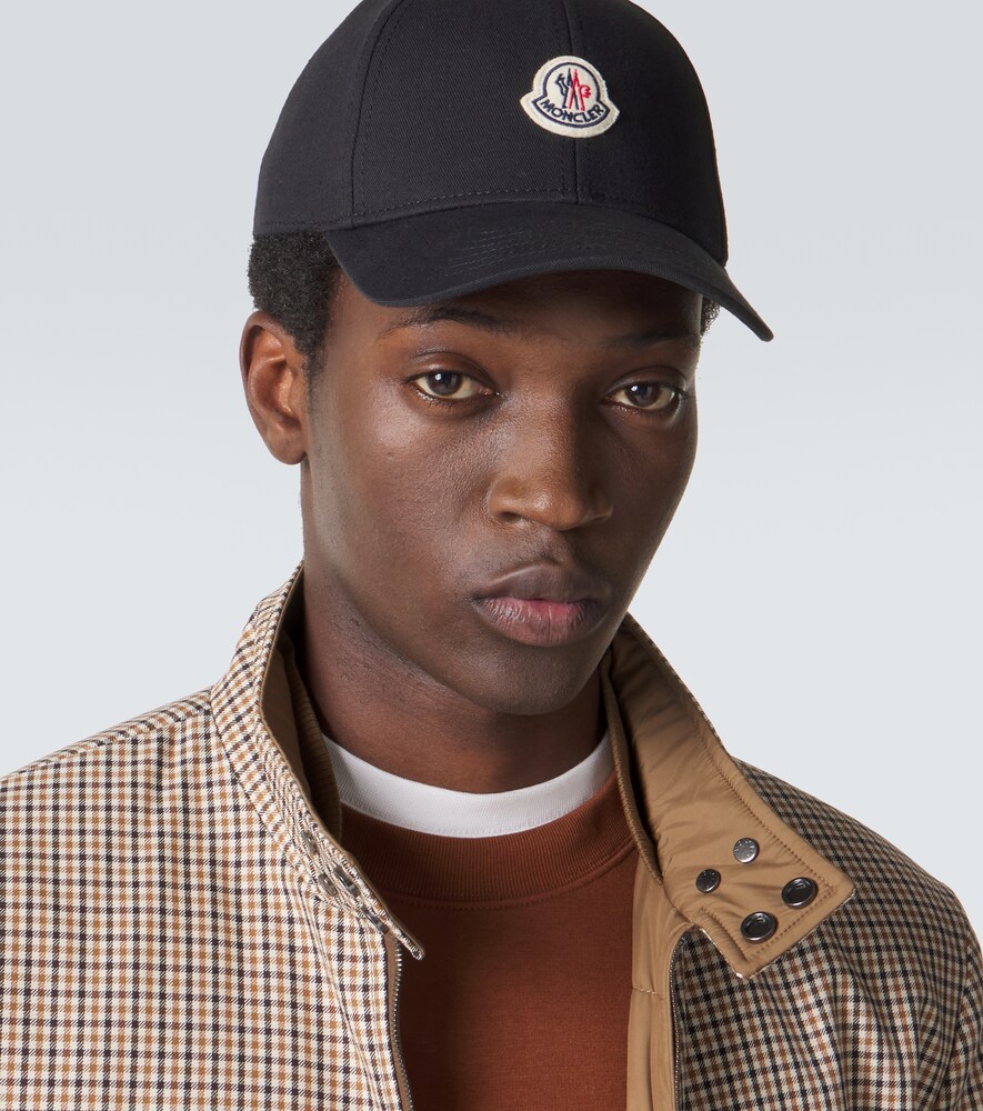  Moncler Moncler Baseballcap Aus Baumwoll-twill 