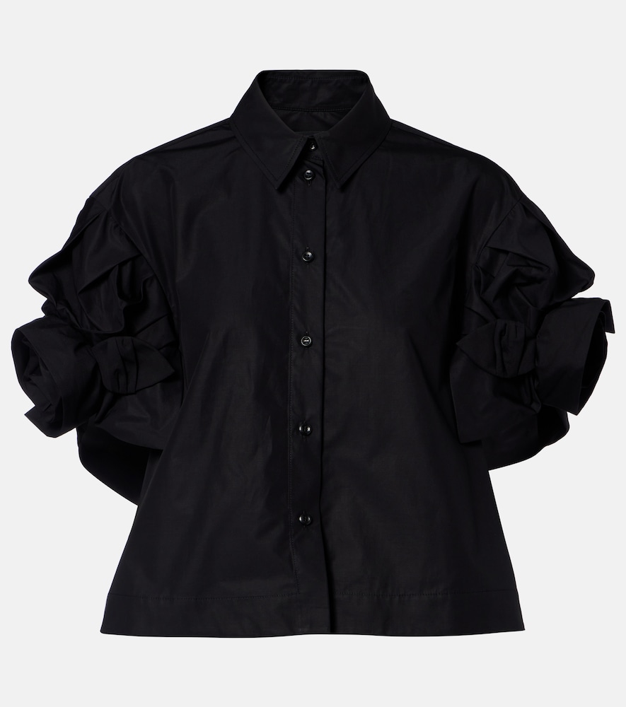 Simone Rocha Puff-sleeve cotton shirt