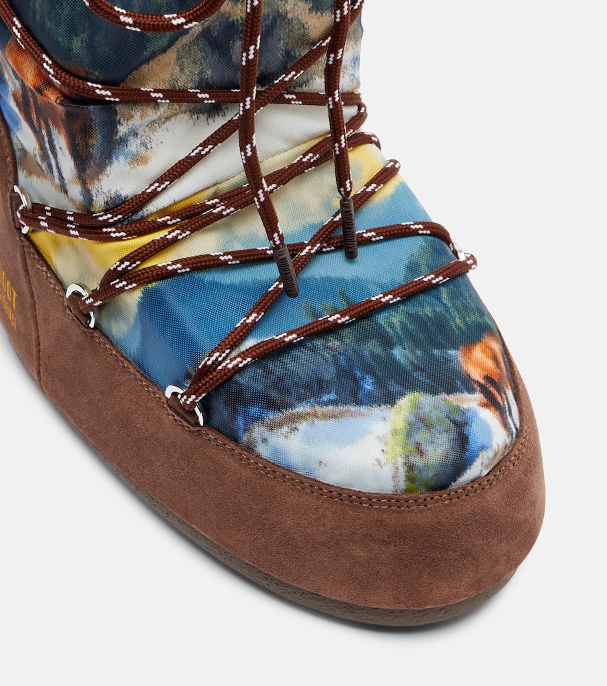 Moon Boot X Guest In Residence Icon High Snow Boots In Brown