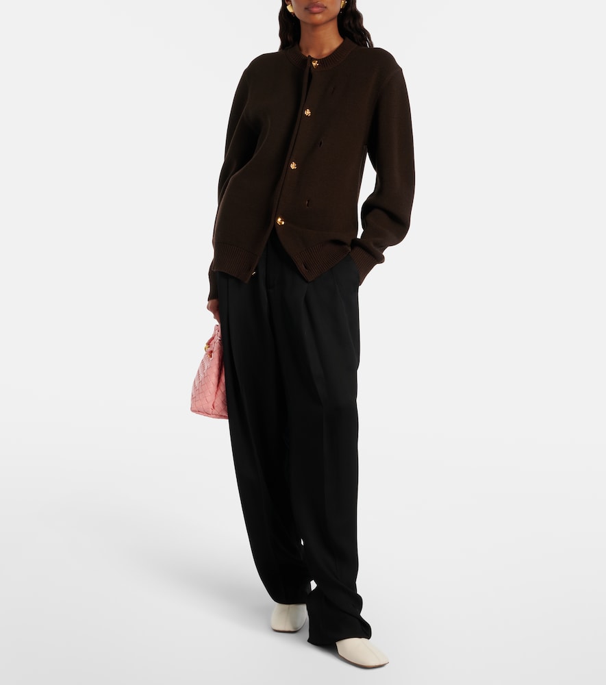  Bottega Veneta Bottega Veneta Cardigan Aus Wolle Und Baumwolle 