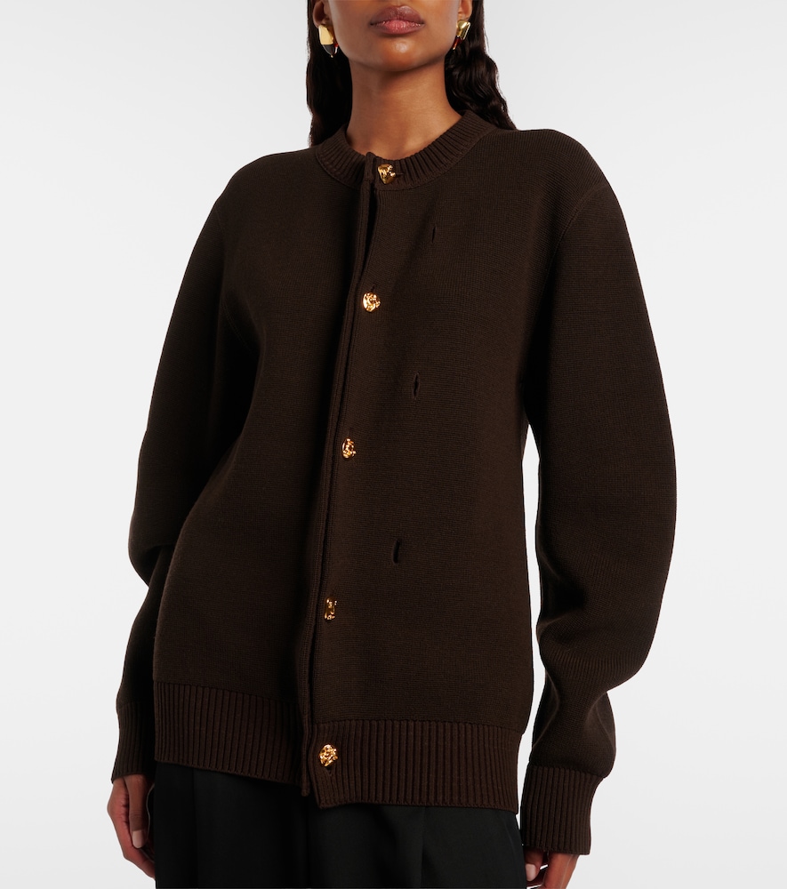  Bottega Veneta Bottega Veneta Cardigan Aus Wolle Und Baumwolle 