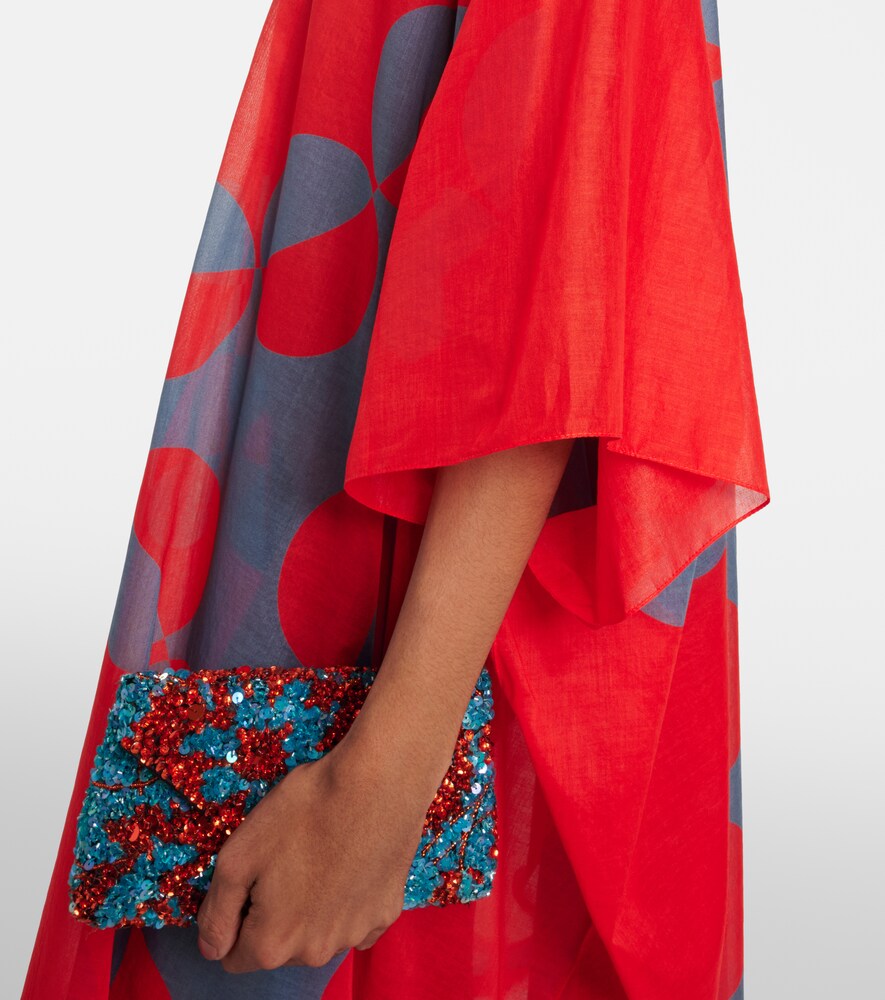  Dries Van Noten Dries Van Noten Printed Cotton Kaftan 