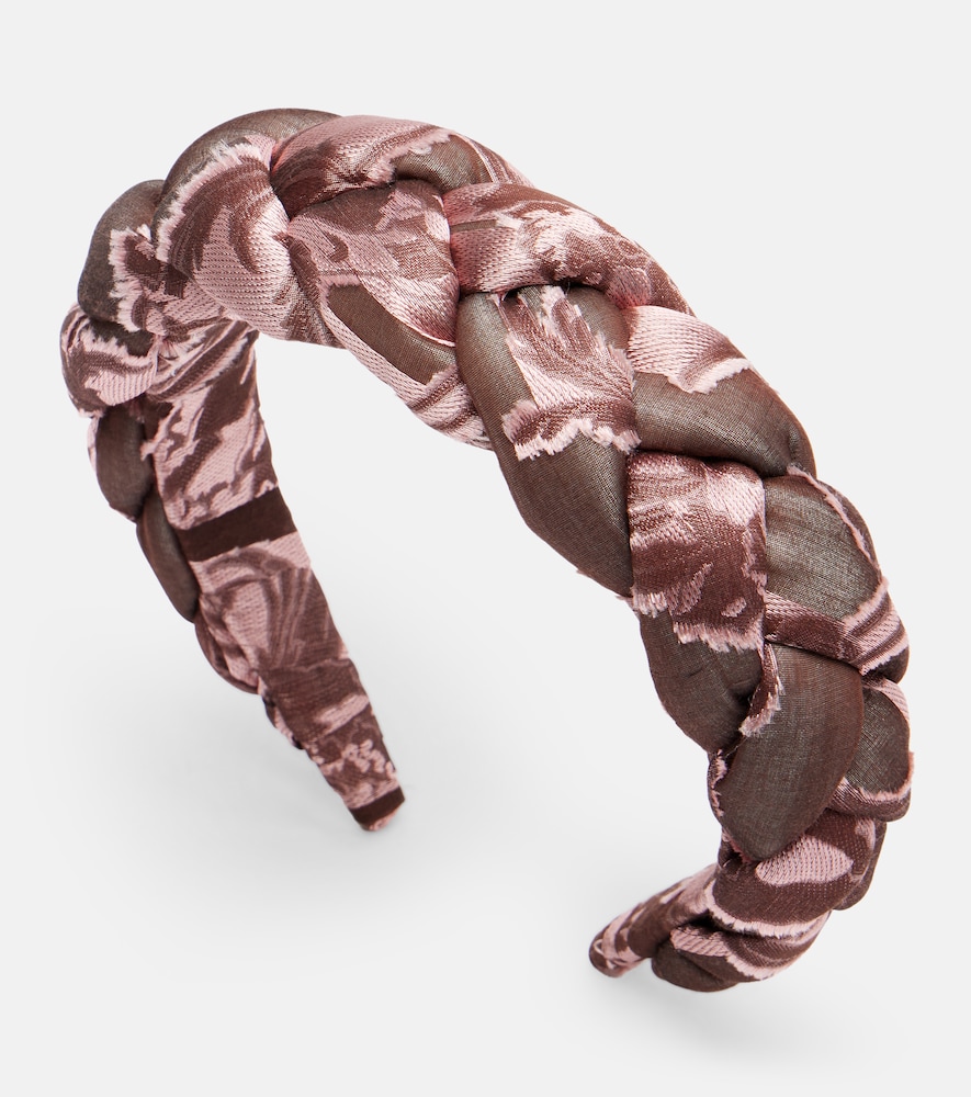 La DoubleJ Serre-tte Rapunzel en jacquard 120 €