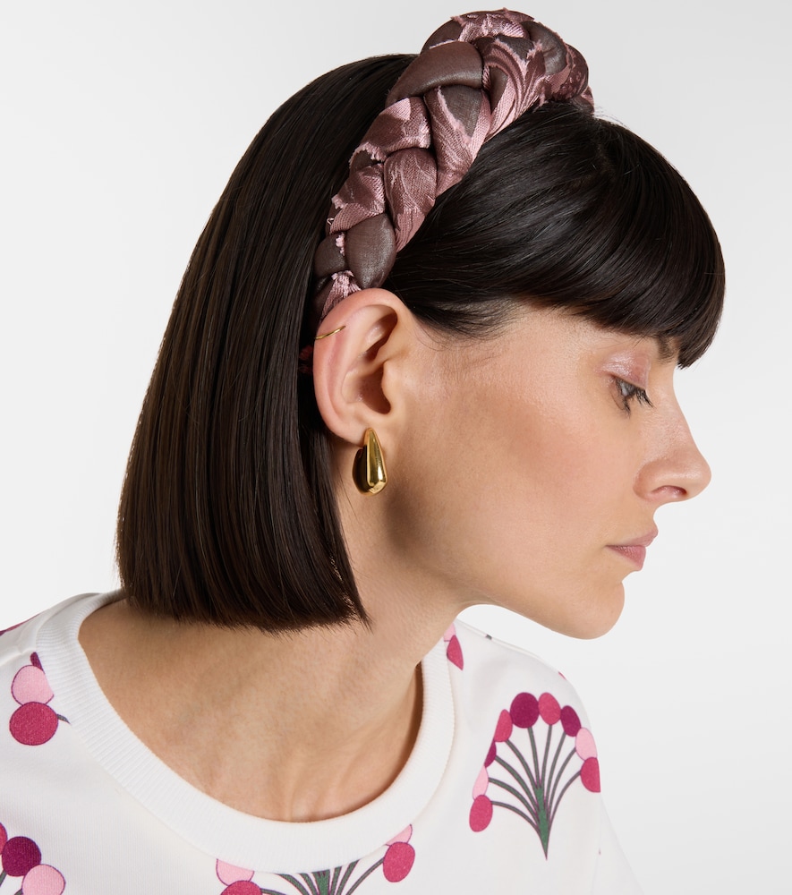  La Doublej La Doublej Haarreif Rapunzel Aus Jacquard 