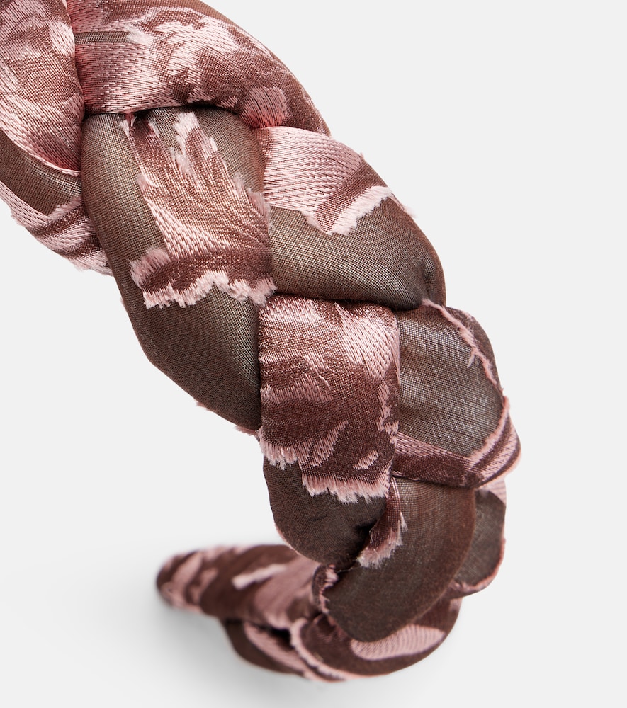 La Doublej La Doublej Haarreif Rapunzel Aus Jacquard 
