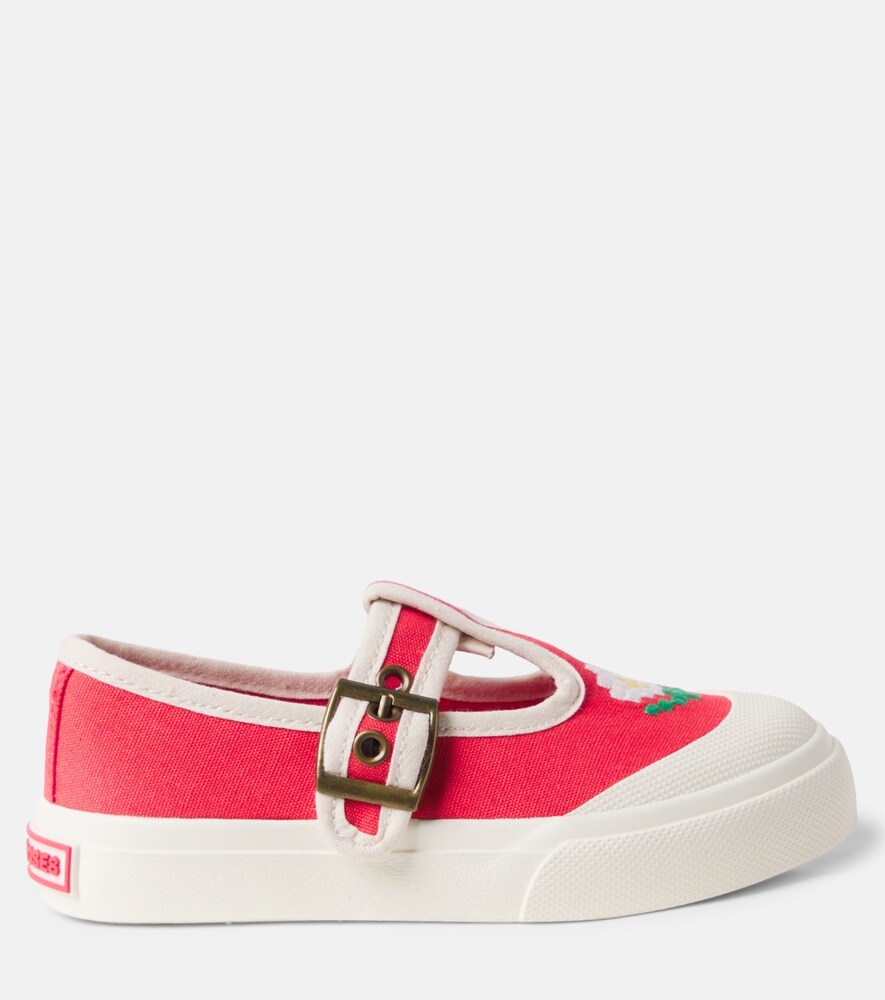  Bobo Choses Bobo Choses Bestickte Sneakers Pixel Daisy 