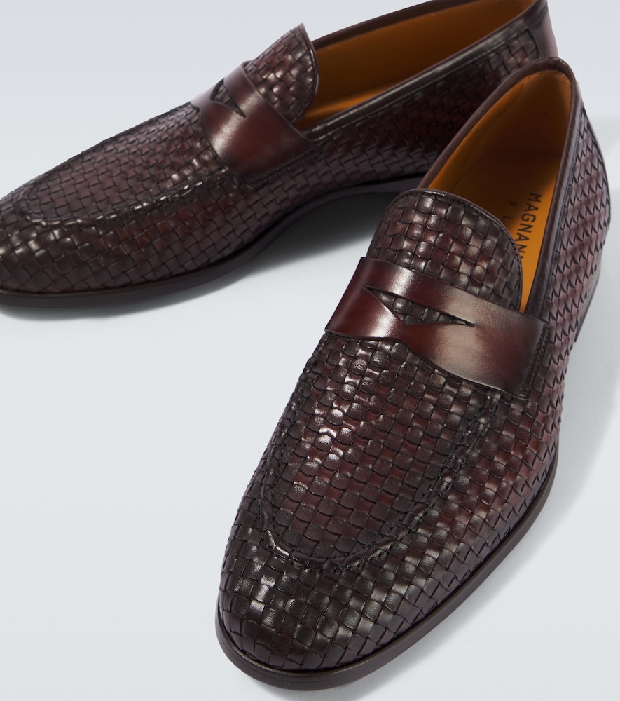  Magnanni Magnanni Loafers Woven Aus Leder 