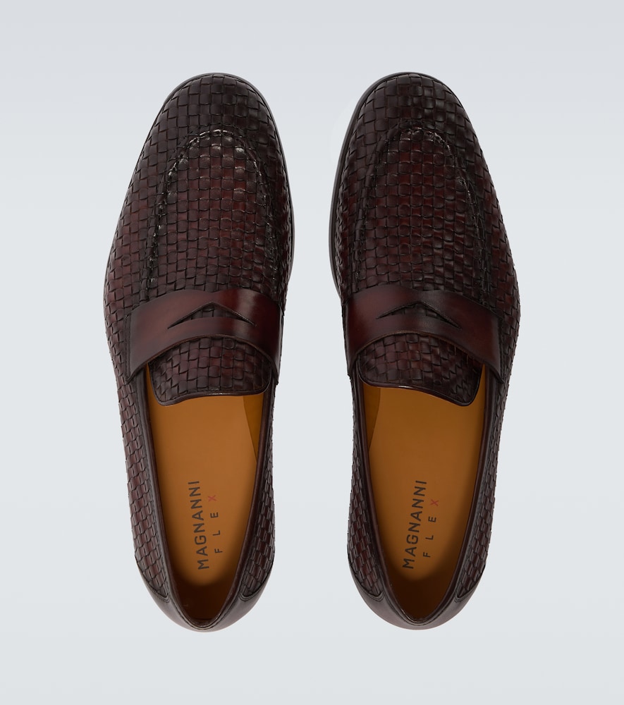  Magnanni Magnanni Loafers Woven Aus Leder 
