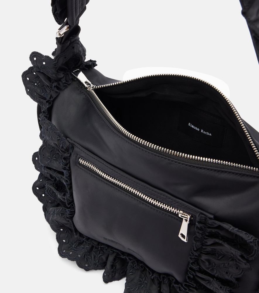  Simone Rocha Simone Rocha Pillowcase Ruffled Shoulder Bag 