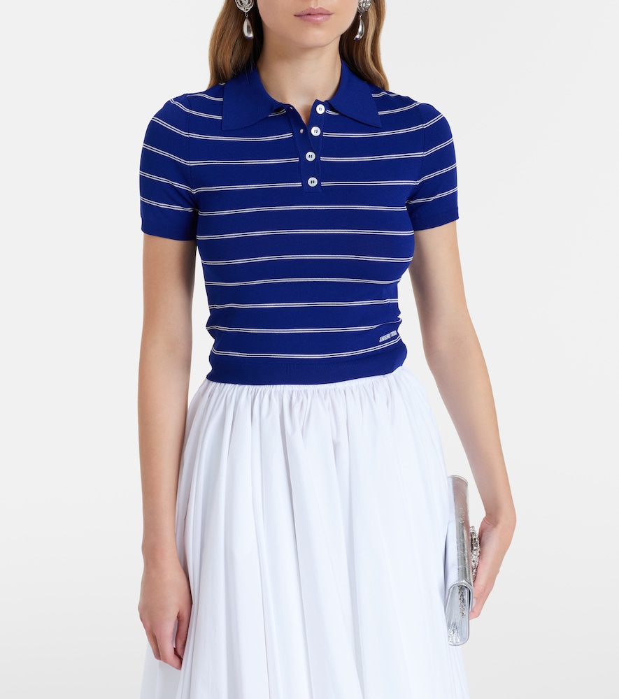  Shushu/tong Shushu/tong Striped Polo Shirt 