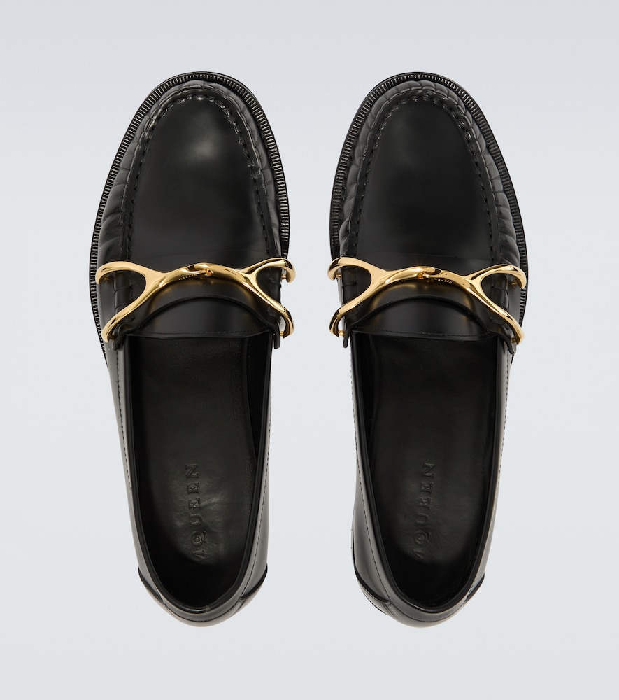  Mcqueen Mcqueen Loafers Wishbone Aus Leder 