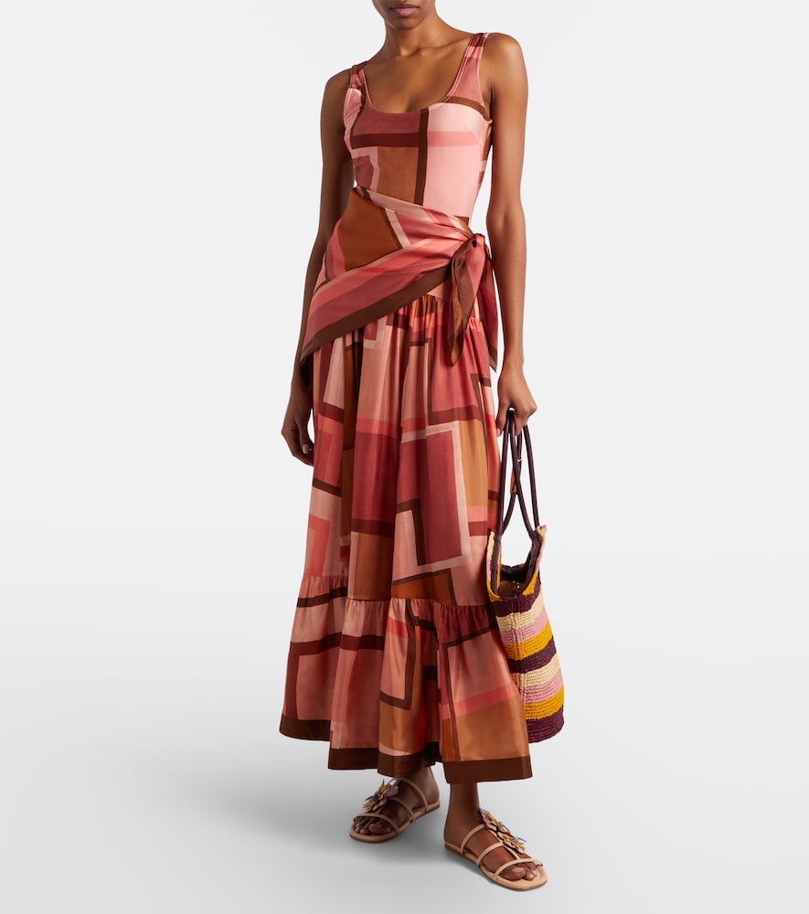  Zimmermann Zimmermann Como Printed Bodysuit 