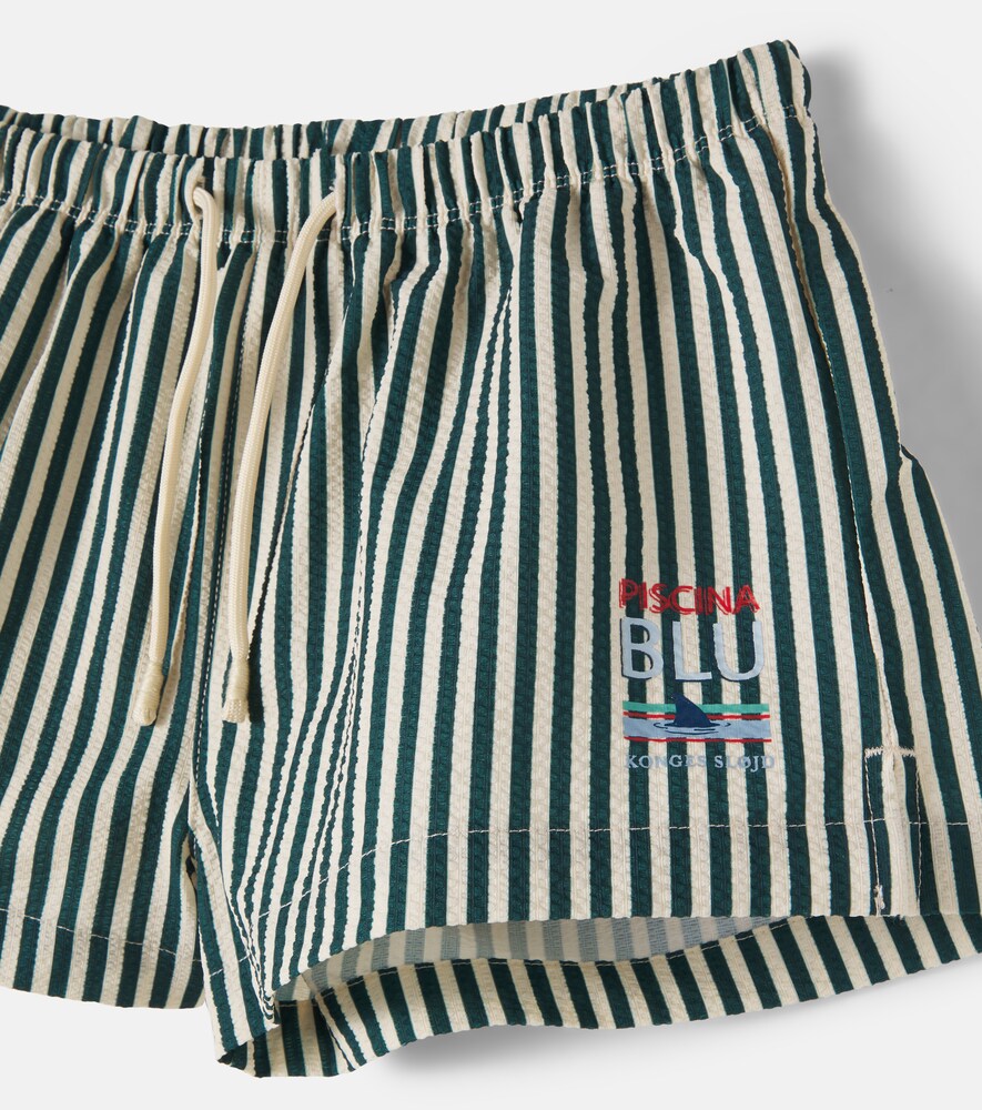  Konges Slojd Konges Slã¸jd Seer Asnou Striped Swim Trunks 