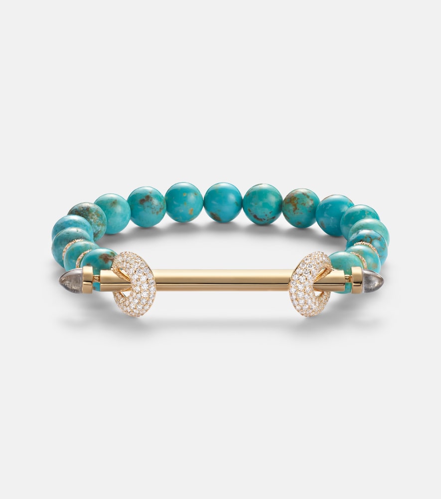 Bracciale Chakra in oro 18kt con pietre preziose